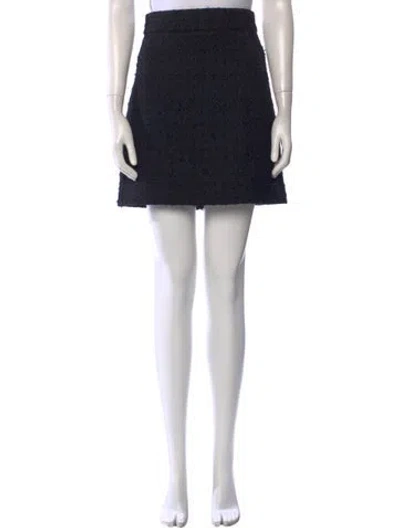 Pre-owned Gucci 2023 Mini Skirt In Black
