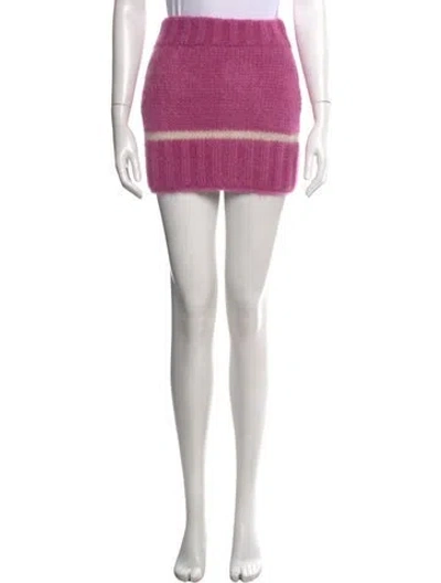 Pre-owned Gucci 2023 Mini Skirt W/ Tags In Pink