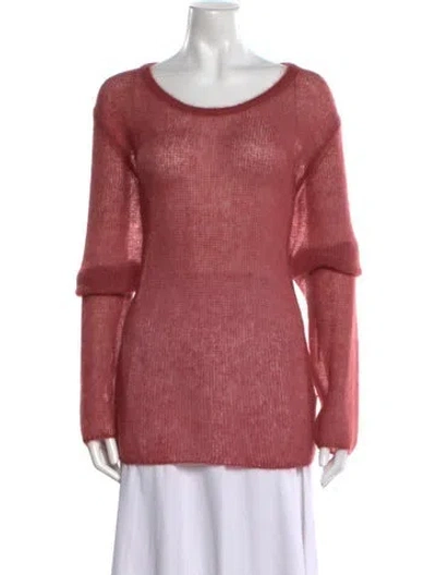 Pre-owned Gucci 2023 Mohair Sweater In Pink