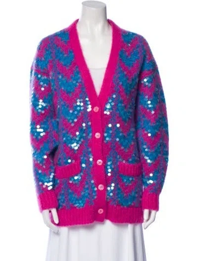 Pre-owned Gucci 2023 Mohair Sweater W/ Tags In Pink