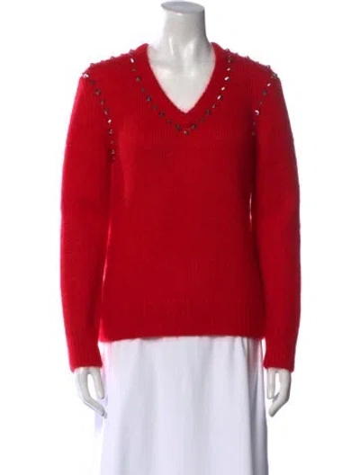 Pre-owned Gucci 2023 Mohair Sweater W/ Tags In Red