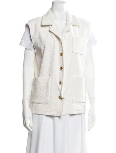 Pre-owned Gucci 2023 Patterned Vest W/ Tags In Neutrals
