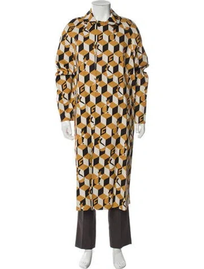 Pre-owned Gucci 2023 Printed Parka W/ Tags In Neutral