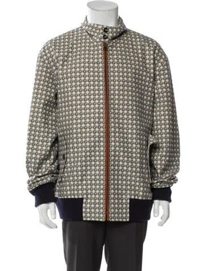 Pre-owned Gucci 2023 Printed Windbreaker