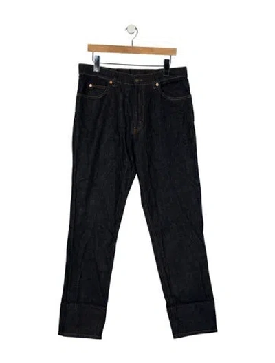 Pre-owned Gucci 2023 Skinny Jeans In Blue
