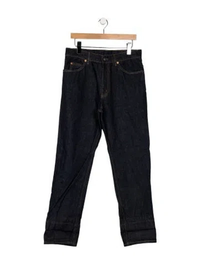 Pre-owned Gucci 2023 Slim Fit Jeans In Blue