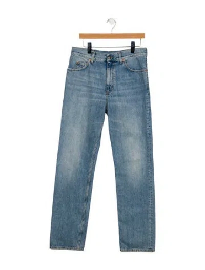 Pre-owned Gucci 2023 Straight Leg Jeans In Blue