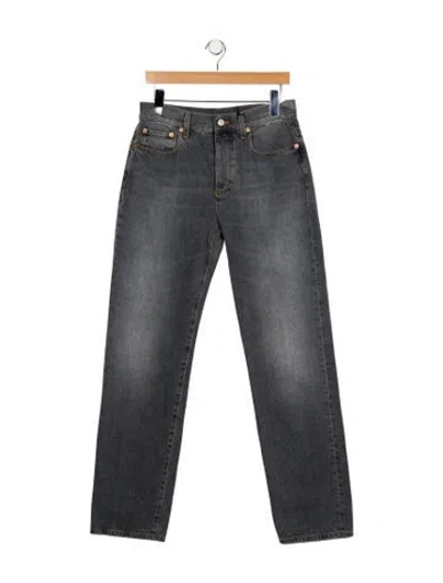 Pre-owned Gucci 2023 Straight Leg Jeans W/ Tags In Gray