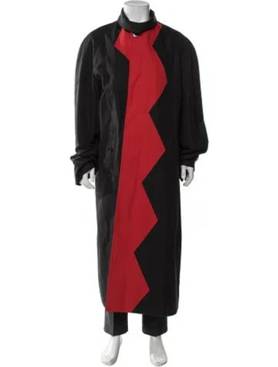 Pre-owned Gucci 2023 Trench Coat In Red