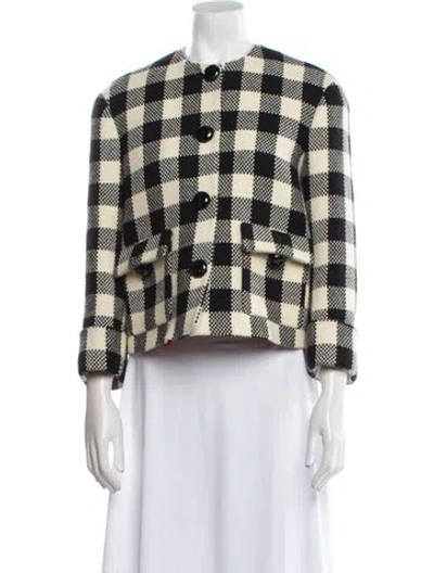 Pre-owned Gucci 2023 Wool Jacket In Neutral