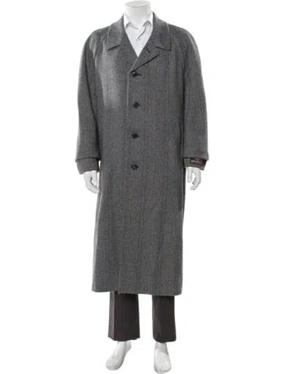 Pre-owned Gucci 2023 Wool Overcoat In Gray