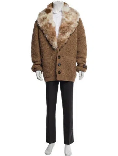 Pre-owned Gucci 2023 Wool Overcoat In Neutral