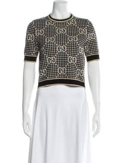 Pre-owned Gucci 2023 Wool Sweater In Black