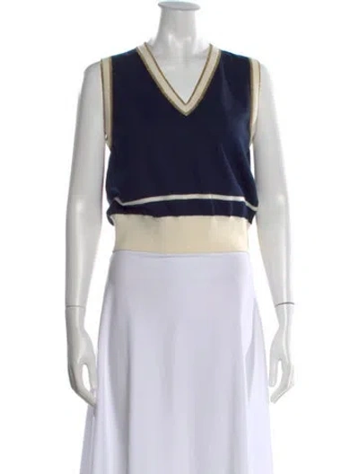 Pre-owned Gucci 2023 Wool Sweater In Blue