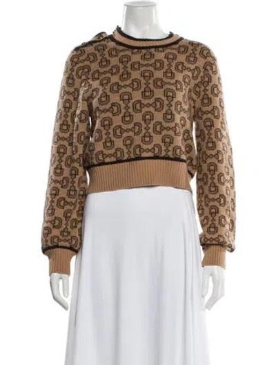 Pre-owned Gucci 2023 Wool Sweater W/ Tags In Neutral