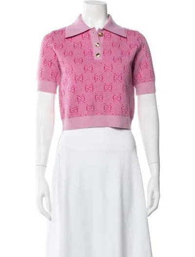 Pre-owned Gucci 2023 Wool Sweater W/ Tags In Pink