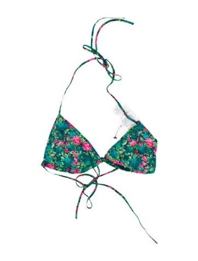 Pre-owned Gucci 2023-2024 Silk Sports Bra In Blue