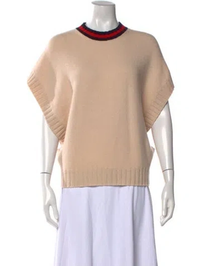 Pre-owned Gucci 2023-2024 Wool Sweater In Neutral