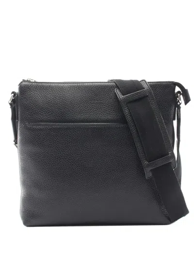 Pre-owned Gucci 2023-2026 Leather Crossbody Bag In Black