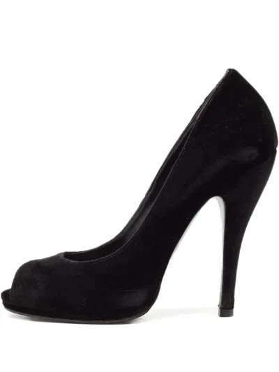 Pre-owned Gucci 2024 120mm Velvet Pumps