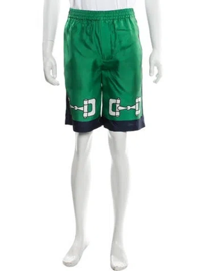 Pre-owned Gucci 2024 Athletic Shorts In Green