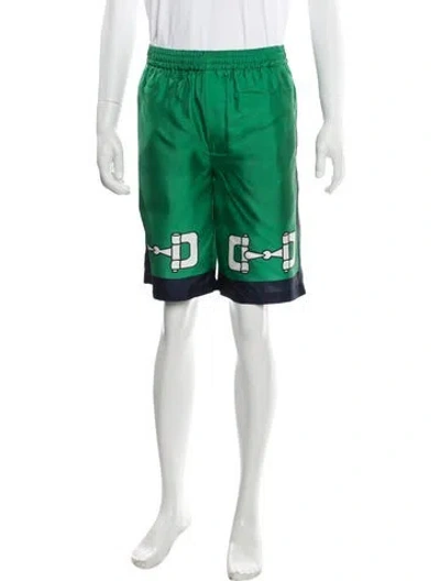Pre-owned Gucci 2024 Athletic Shorts W/ Tags In Green