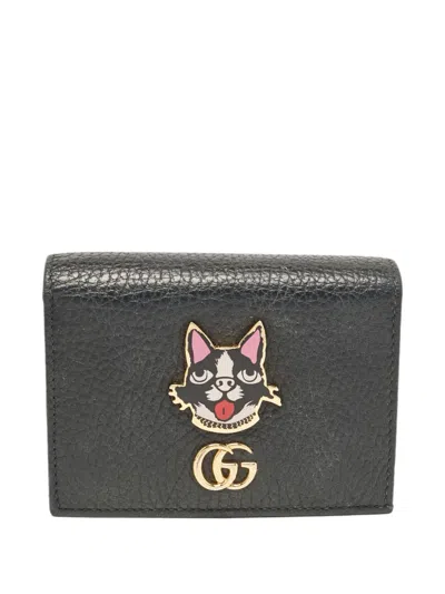 Pre-owned Gucci 2024 Cat-appliqué Wallet