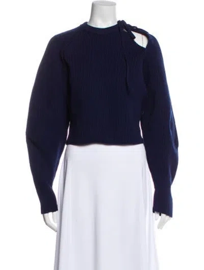 Pre-owned Gucci 2024 Crew Neck Sweater W/ Tags In Blue