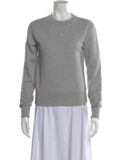 Pre-owned Gucci 2024 Crew Neck Sweatshirt W/ Tags In Gray