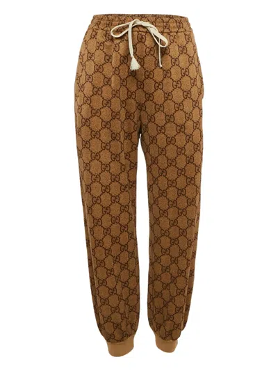 Pre-owned Gucci 2024 Gg Jersey Track Pants