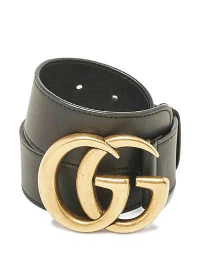 Pre-owned Gucci 2024 Gg Marmont Belt