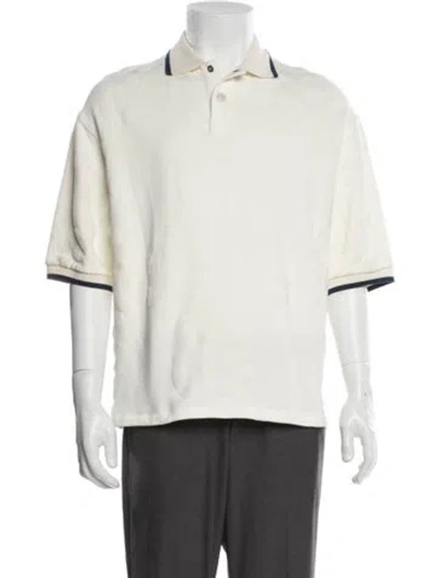 Pre-owned Gucci 2024 Jumbo Gg Polo Shirt W/ Tags In Neutral