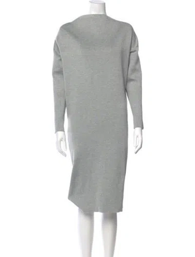 Pre-owned Gucci 2024 Midi Length Dress W/ Tags In Gray