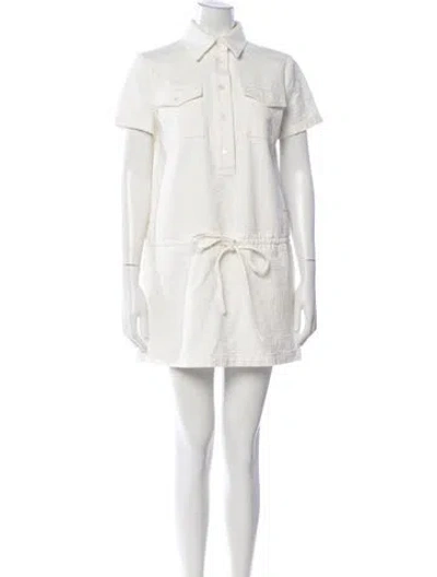 Pre-owned Gucci 2024 Mini Dress In Neutrals