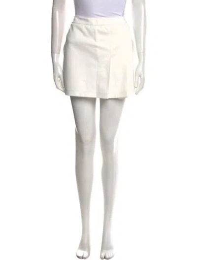 Pre-owned Gucci 2024 Mini Shorts W/ Tags In White