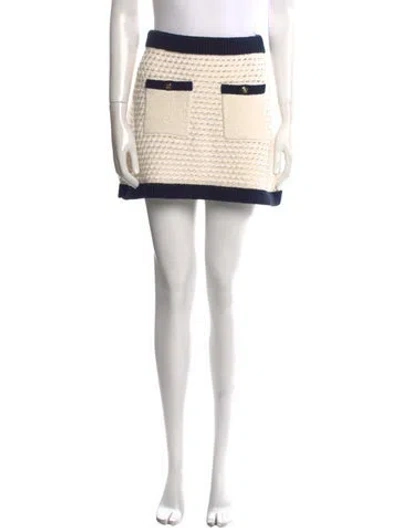 Pre-owned Gucci 2024 Mini Skirt In Neutral