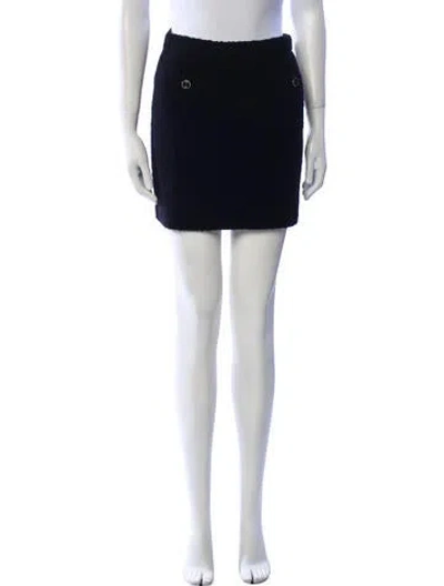 Pre-owned Gucci 2024 Mini Skirt W/ Tags In Blue