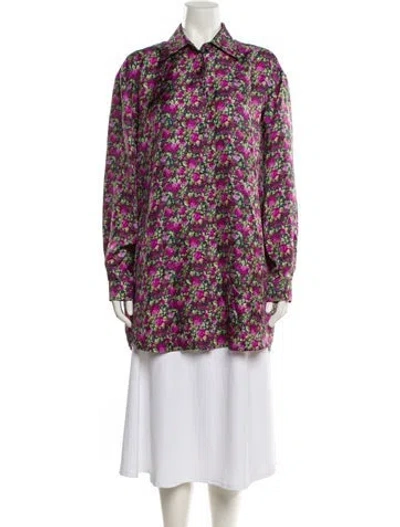 Pre-owned Gucci 2024 Silk Pajamas In Multi