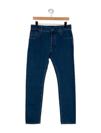 Pre-owned Gucci 2024 Straight Leg Jeans In Blue