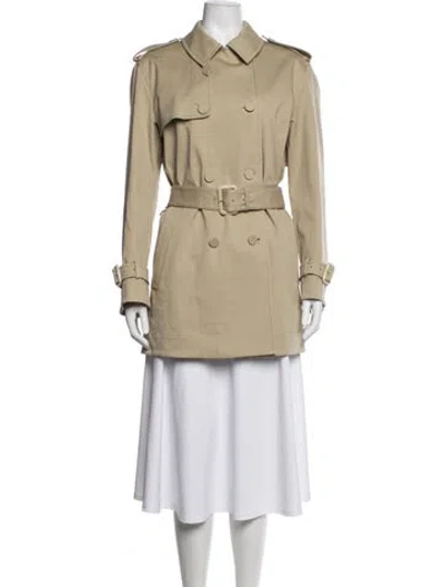 Pre-owned Gucci 2024 Trench Coat In Neutrals
