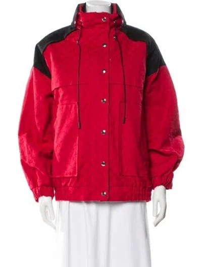 Pre-owned Gucci 2024 Utility Jacket Utility Jacket In Red