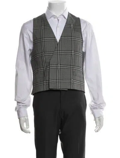 Pre-owned Gucci 2024 Wool Suit Vest W/ Tags In Grey