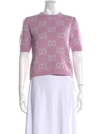 Pre-owned Gucci 2024 Wool Sweater In Purple