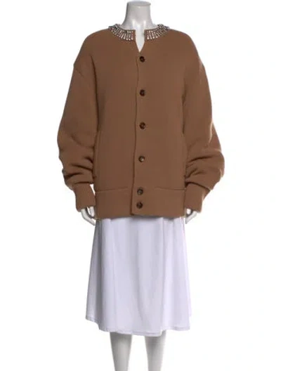 Pre-owned Gucci 2024 Wool Sweater W/ Tags In Brown
