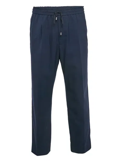 Pre-owned Gucci 2024 Wool Trousers In Blue