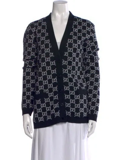 Pre-owned Gucci 2024-2025 Wool Sweater In Black