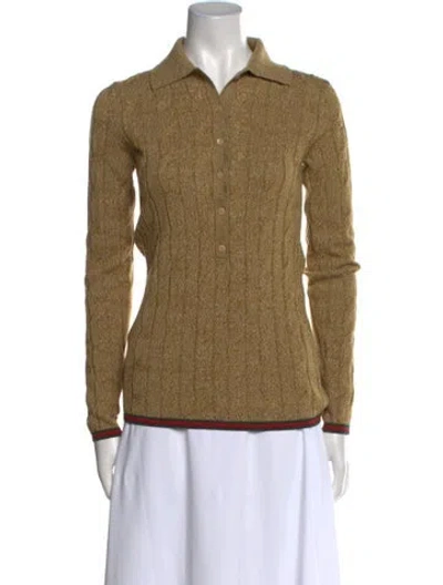 Pre-owned Gucci 2024-2025 Wool Sweater W/ Tags In Neutral