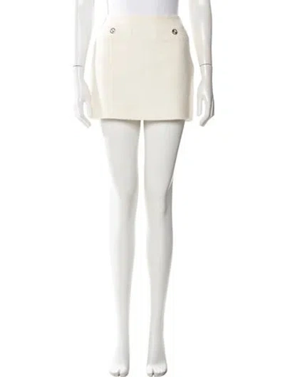 Pre-owned Gucci 2025 Mini Skirt W/ Tags In Neutral