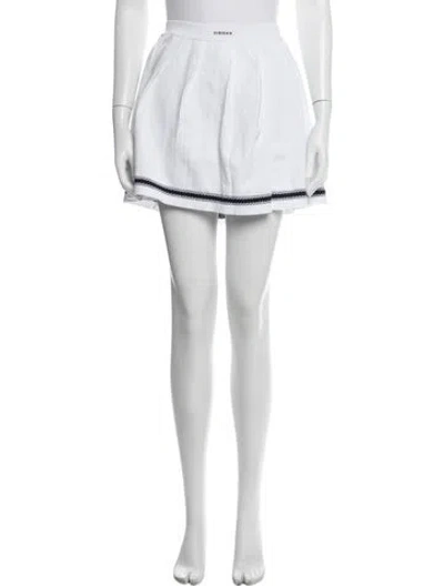 Pre-owned Gucci 2025 Mini Skirt In White