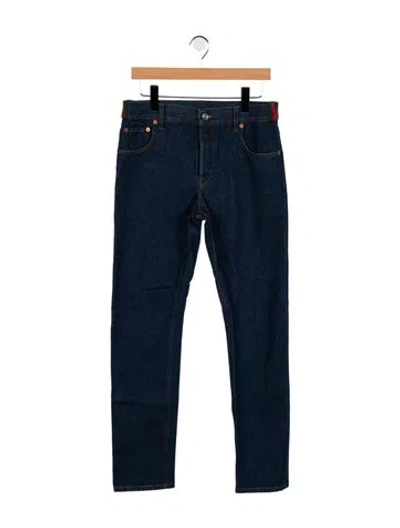 Pre-owned Gucci 2025 Skinny Jeans In Blue